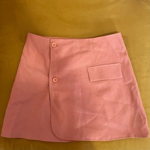 Cider peach mini skirt